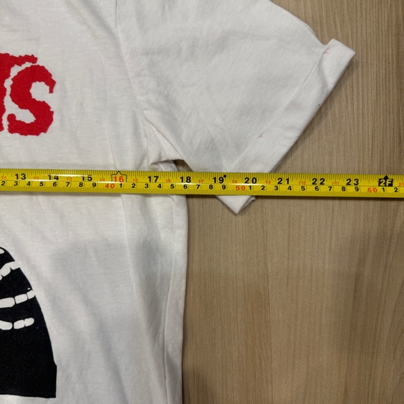 Men’s XS white misfits tshirt - Picture 3 of 5